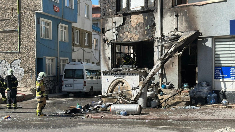 İş yerinde patlama: 3’ü ağır 8 yaralı - Resim: 1