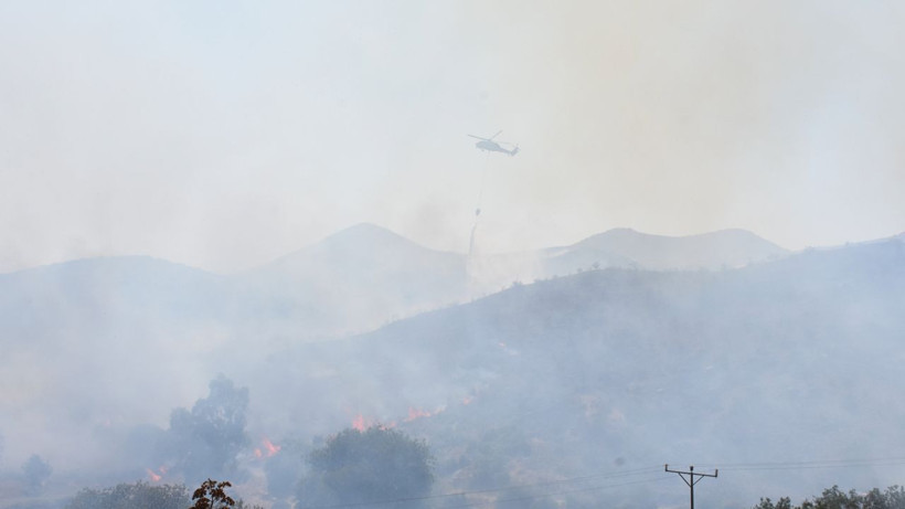 Bodrum'da korkutan yangın! - Resim: 11