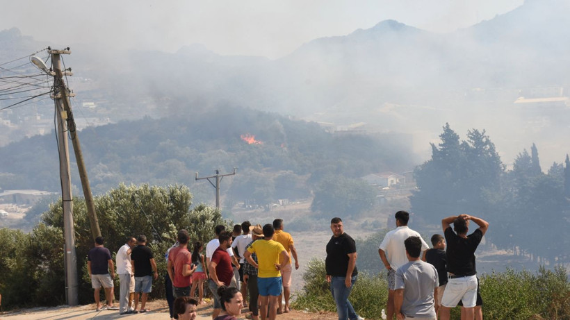 Bodrum'da korkutan yangın! - Resim: 10