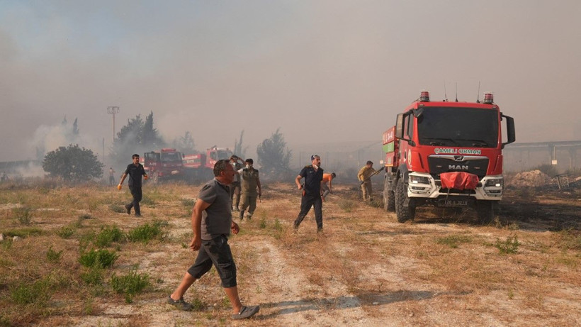Çeşme’de orman yangını - Resim: 11