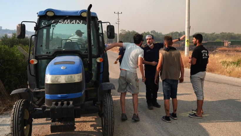 Çeşme’de orman yangını - Resim: 12