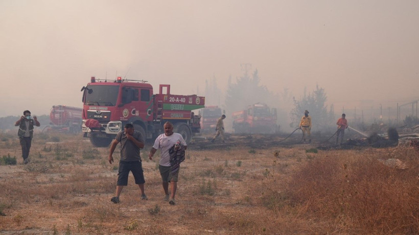 Çeşme’de orman yangını - Resim: 17