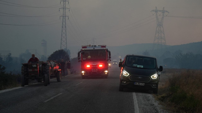 Çeşme’de orman yangını - Resim: 25