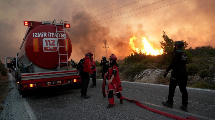 Çeşme’de orman yangını - Resim: 29