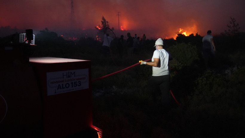 Çeşme’de orman yangını - Resim: 42