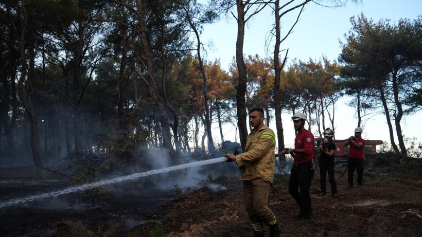 Orman işçilerinin mücadelesi görüntülendi - Resim: 8