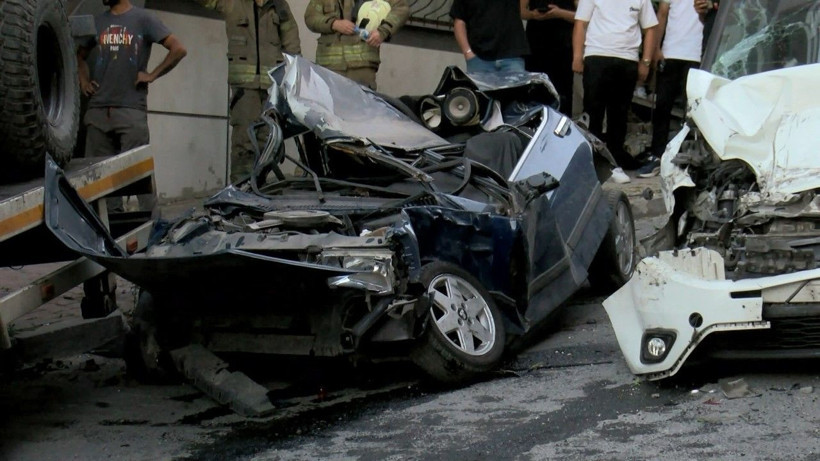 İstanbul'da kaza: Park halindeki 23 araca çarptı - Resim: 8