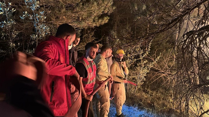 Çankırı'da orman yangını - Resim: 11