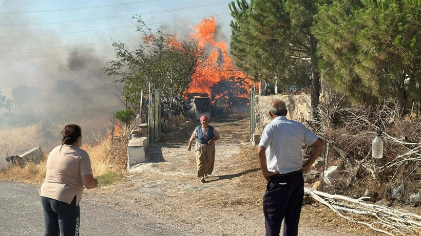Çanakkale'deki büyük yangından kahreden fotoğraflar - Resim: 10