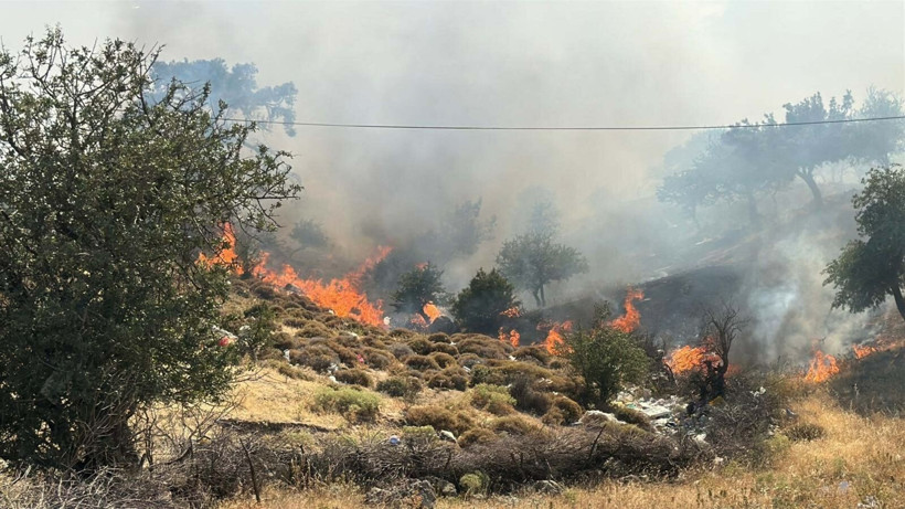 Çanakkale'deki büyük yangından kahreden fotoğraflar - Resim: 11