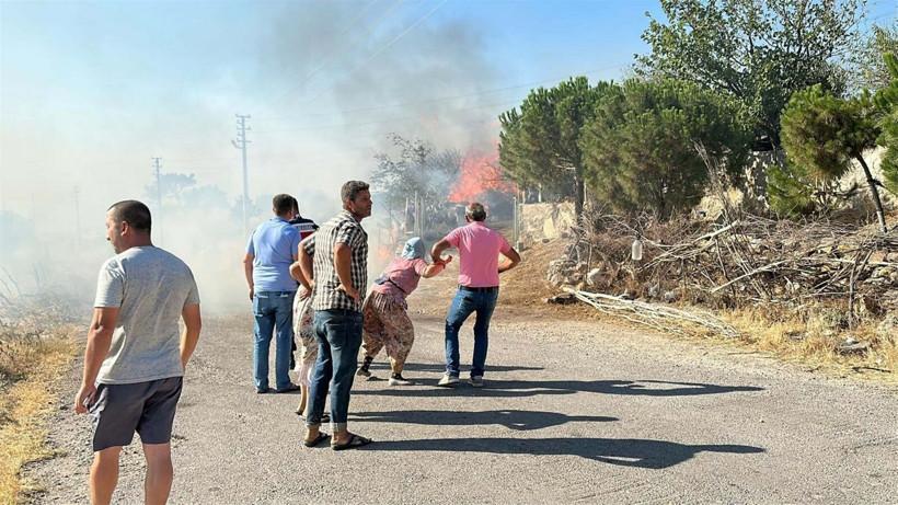 Çanakkale'deki büyük yangından kahreden fotoğraflar - Resim: 13