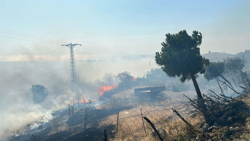 Çanakkale'deki büyük yangından kahreden fotoğraflar - Resim: 15