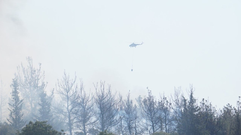 Çanakkale’ye sıçrayan yangın hızla ilerliyor - Resim: 10