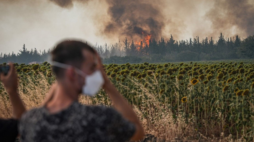 Çanakkale’ye sıçrayan yangın hızla ilerliyor - Resim: 26