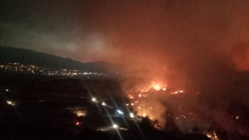Sakarya'da başlayan yangın, Bilecik'te ilçe merkezine ilerliyor - Resim: 2