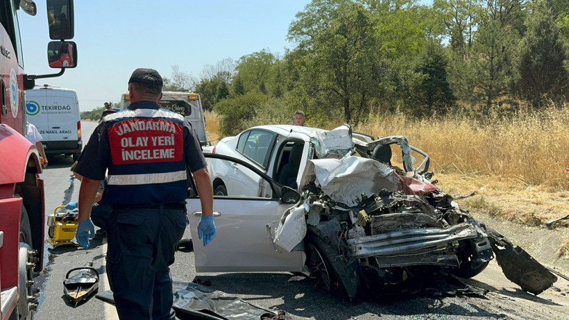 Tekirdağ'daki katliam gibi kazada süt kamyonunun şoförü tutuklandı - Resim : 1