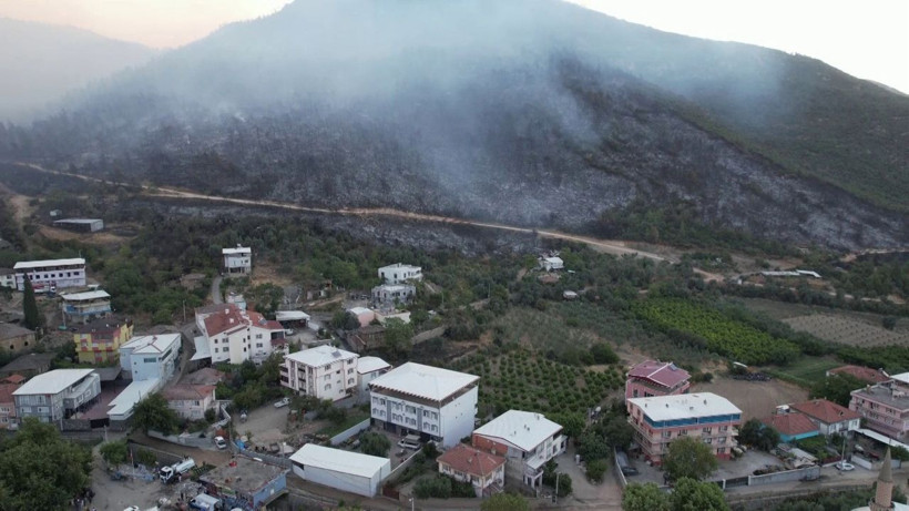Bir zamanlar yemyeşildi: Bursa'da yanan bölge havadan görüntülendi - Resim: 15