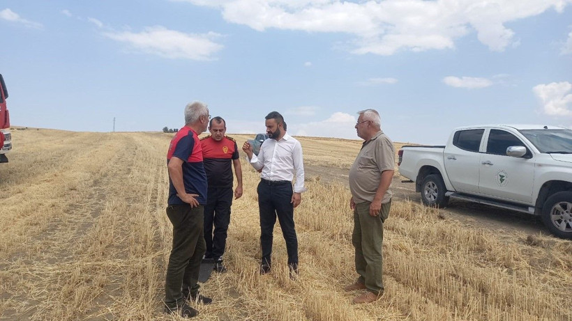 Trafo yangın çıkardı, arazi kül oldu - Resim: 5