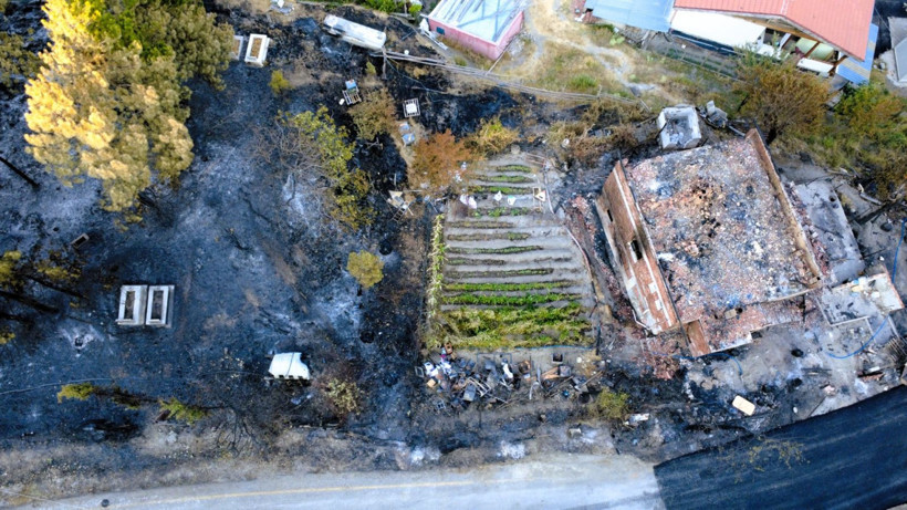 Karabük yangını: Bir köyde 39 ev yandı - Resim: 1
