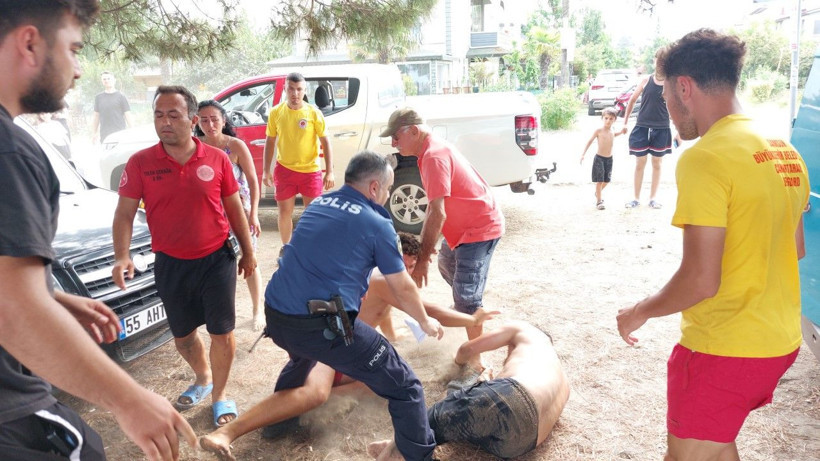 Cankurtaran ile vatandaş yumruk yumruğa kavga etti - Resim: 3