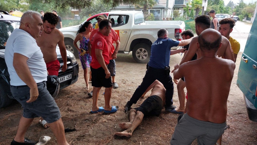 Cankurtaran ile vatandaş yumruk yumruğa kavga etti - Resim: 6