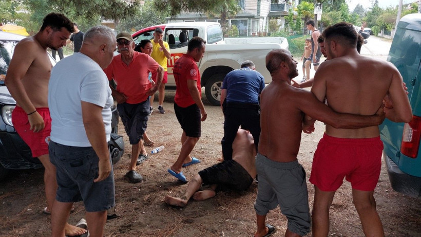 Cankurtaran ile vatandaş yumruk yumruğa kavga etti - Resim: 7