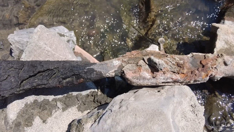 Sular çekilince ortaya çıktı, bakanlık incelemeye aldı - Resim: 5