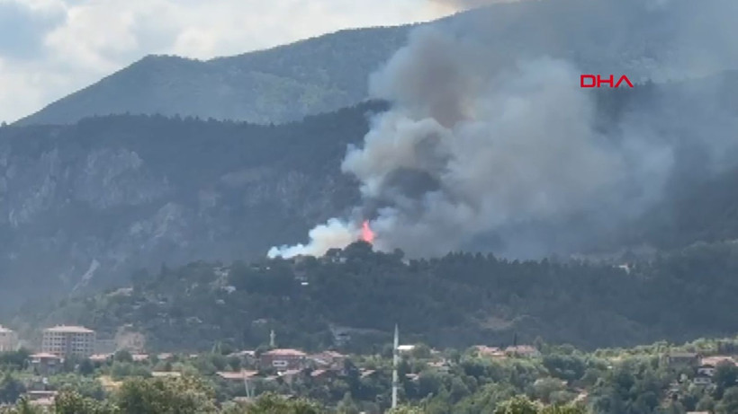 Aynı yerde yeniden orman yangını - Resim: 6