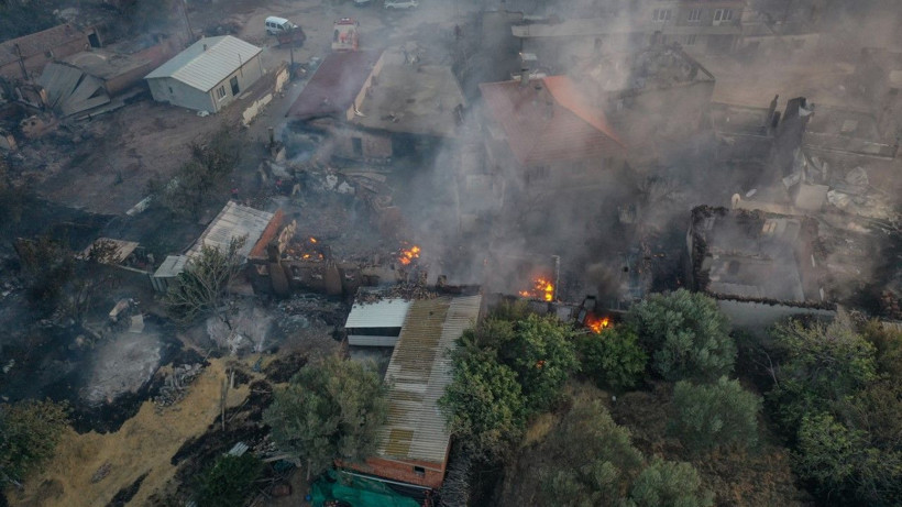 Çanakkale'de büyük yangın: Evler kül oldu - Resim: 13