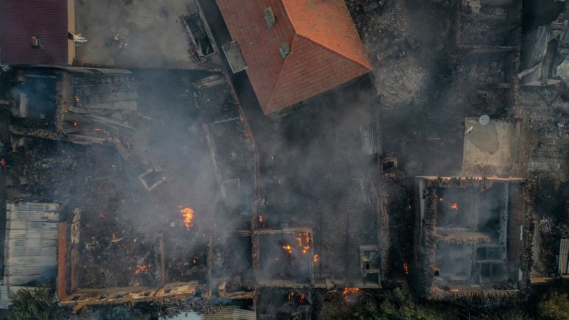 Çanakkale'de büyük yangın: Evler kül oldu - Resim: 20