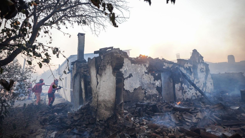 Çanakkale'de büyük yangın: Evler kül oldu - Resim: 8