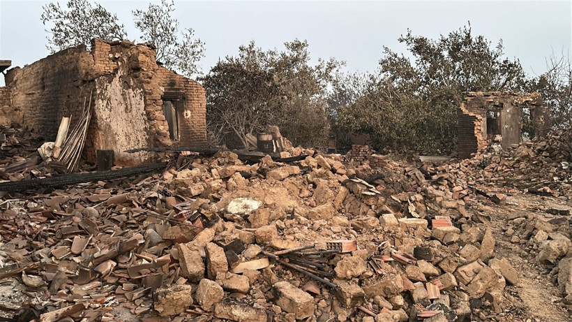 Felaketi yaşayan köy bu hale geldi - Resim: 11