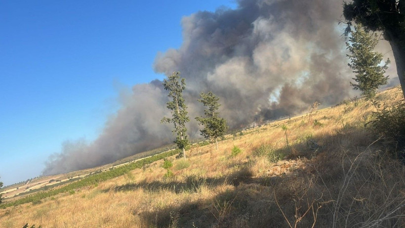 Edirne'deki orman yangını büyüyor - Resim: 16