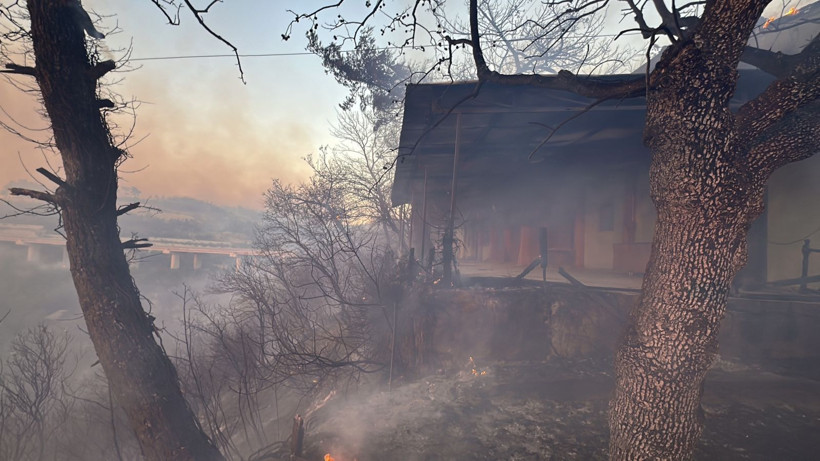 Çanakkale yine yanıyor: Binlerce kişi tahliye edildi - Resim: 49