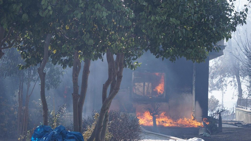 Çanakkale yine yanıyor: Binlerce kişi tahliye edildi - Resim: 14