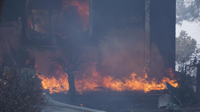 Çanakkale yine yanıyor: Binlerce kişi tahliye edildi - Resim: 15