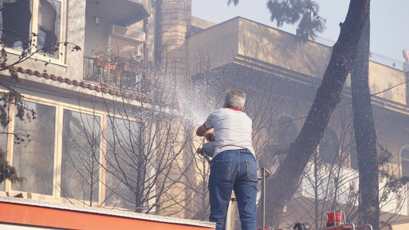 Çanakkale yine yanıyor: Binlerce kişi tahliye edildi - Resim: 23