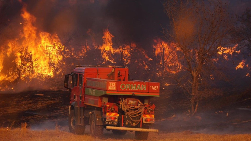 Çanakkale yine yanıyor: Binlerce kişi tahliye edildi - Resim: 33
