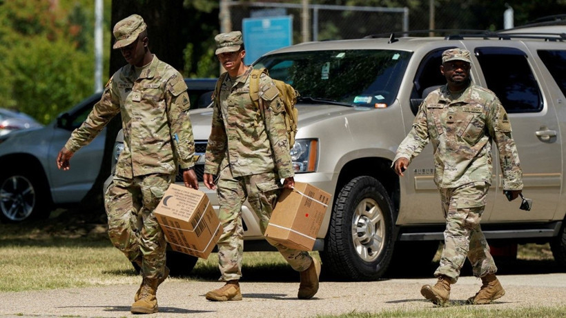 Ulusal Muhafızlar, Washington’da: Gözaltılar başladı - Resim: 6