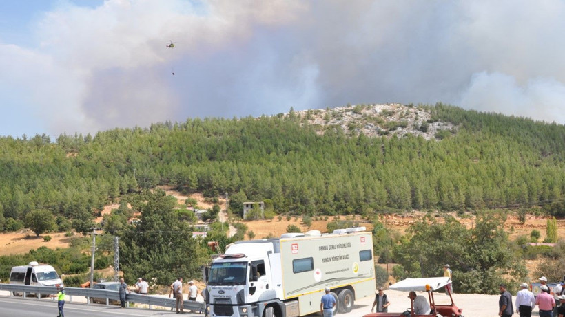 Mersin'de orman yangını - Resim: 10