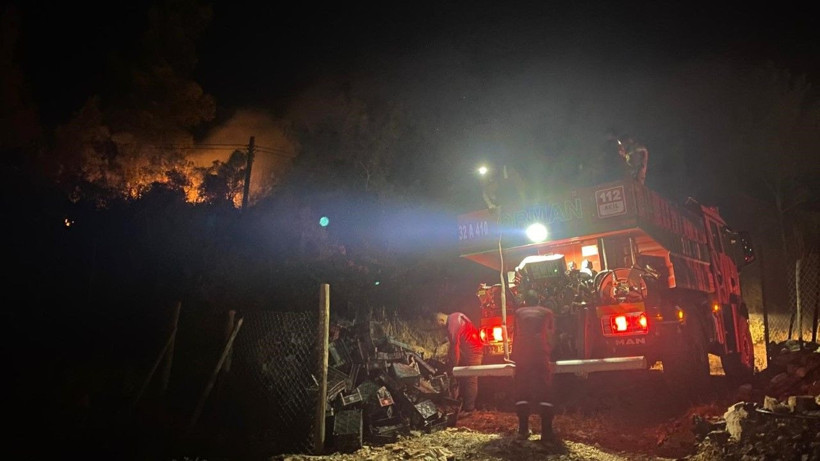 Mersin'in iki ilçesi yanıyor - Resim: 4