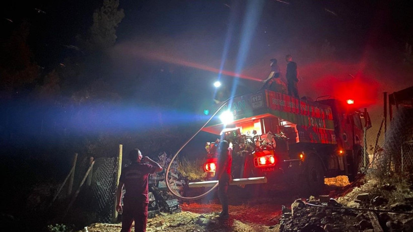 Mersin'in iki ilçesi yanıyor - Resim: 5