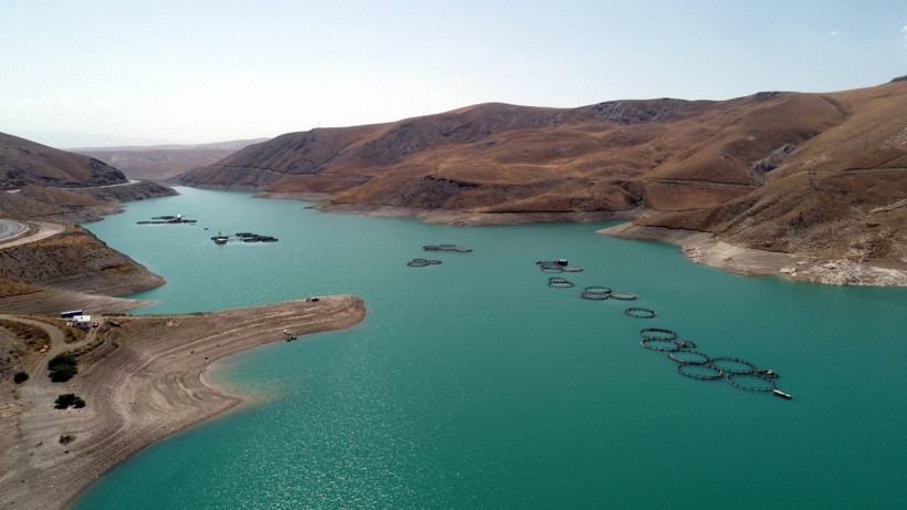 Van'da barajlar alarm veriyor: Alabalık tesisi yok olmak üzere - Resim: 1
