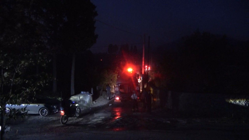 Kocaeli'de çıkan orman yangınına müdahale ediliyor - Resim: 29