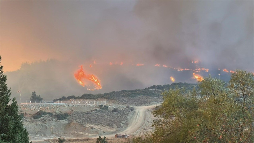 Çanakkale Gelibolu'da orman yangını: Hızla büyüdü - Resim: 17