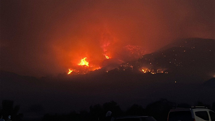 Çanakkale Gelibolu'da orman yangını: Hızla büyüdü - Resim: 23