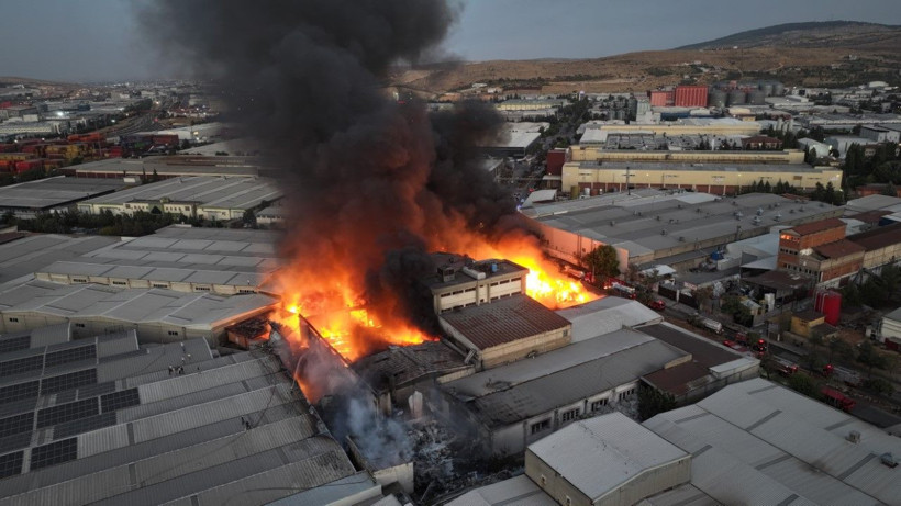 Gaziantep'te fabrika yangınları - Resim: 7