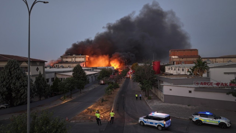 Gaziantep'te fabrika yangınları - Resim: 11