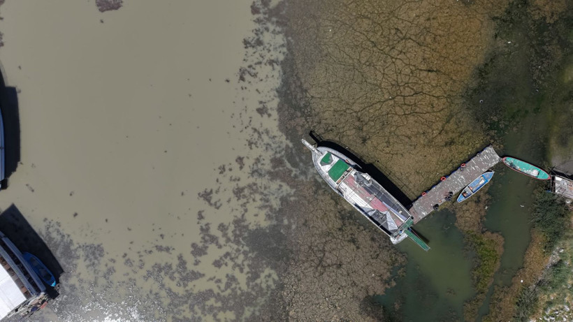 Türkiye'nin en büyük tatlı su gölünde kuraklık alarmı: Suyun çekilmesiyle adalar oluştu - Resim: 13