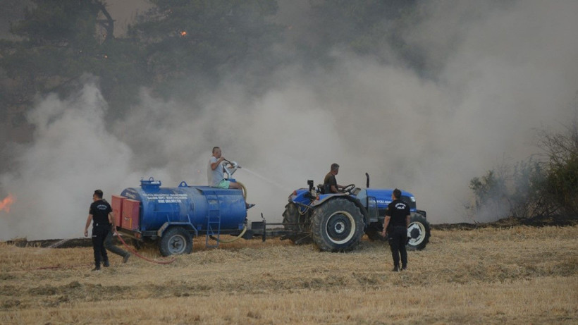 Gelibolu’da orman yangını - Resim: 21